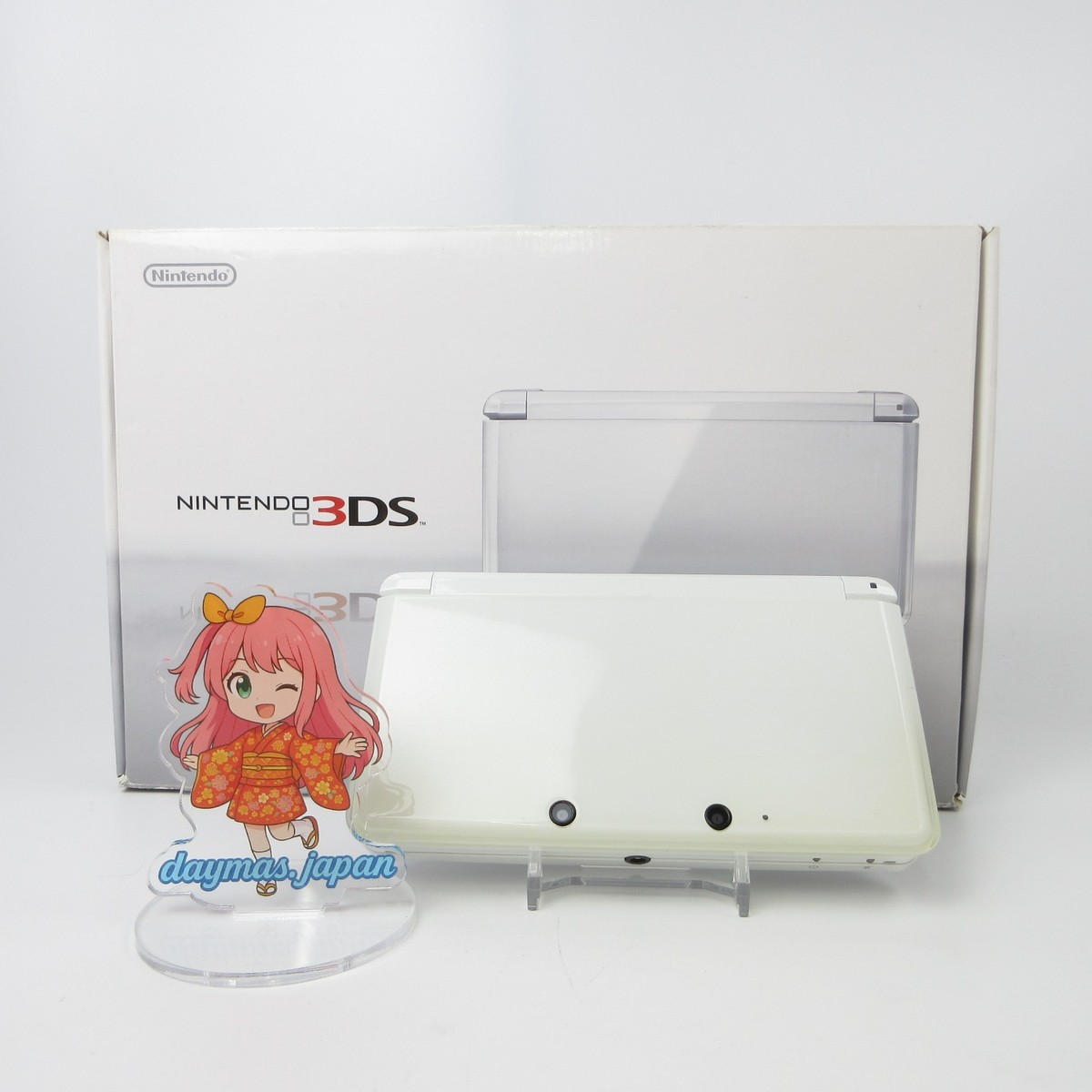 3ds 8500円 Excellent】Nintendo 3DS Ice White Console Japanese Edition