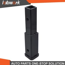 Labwork 8" Trailer Hitch Extension Receiver 2" Extender 4000 LBS Tow Capacity