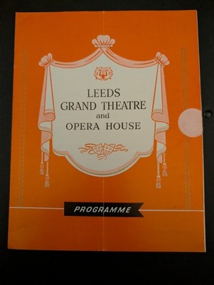 1960s Leeds Grand Theatre Programme Orpheus in the Underworld Opera Ballet