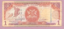 Trinidad and Tobago, 2006 One Dollar, Binary Radar Serial Number GG 330033