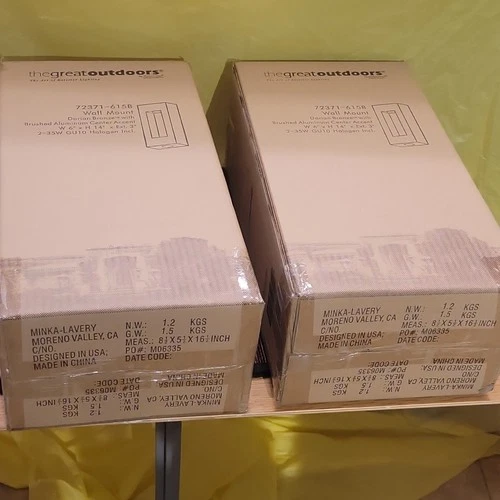 Minka-Lavery 72371-615B Outdoor Wall Light Dorian Bronze GU10 2-Light - Picture 5 of 6