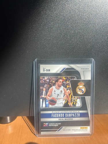 Prizm Euroliga Signatures 2024-25 25 aniversario Facundo Campazzo Auto SP - Imagen 2 de 2