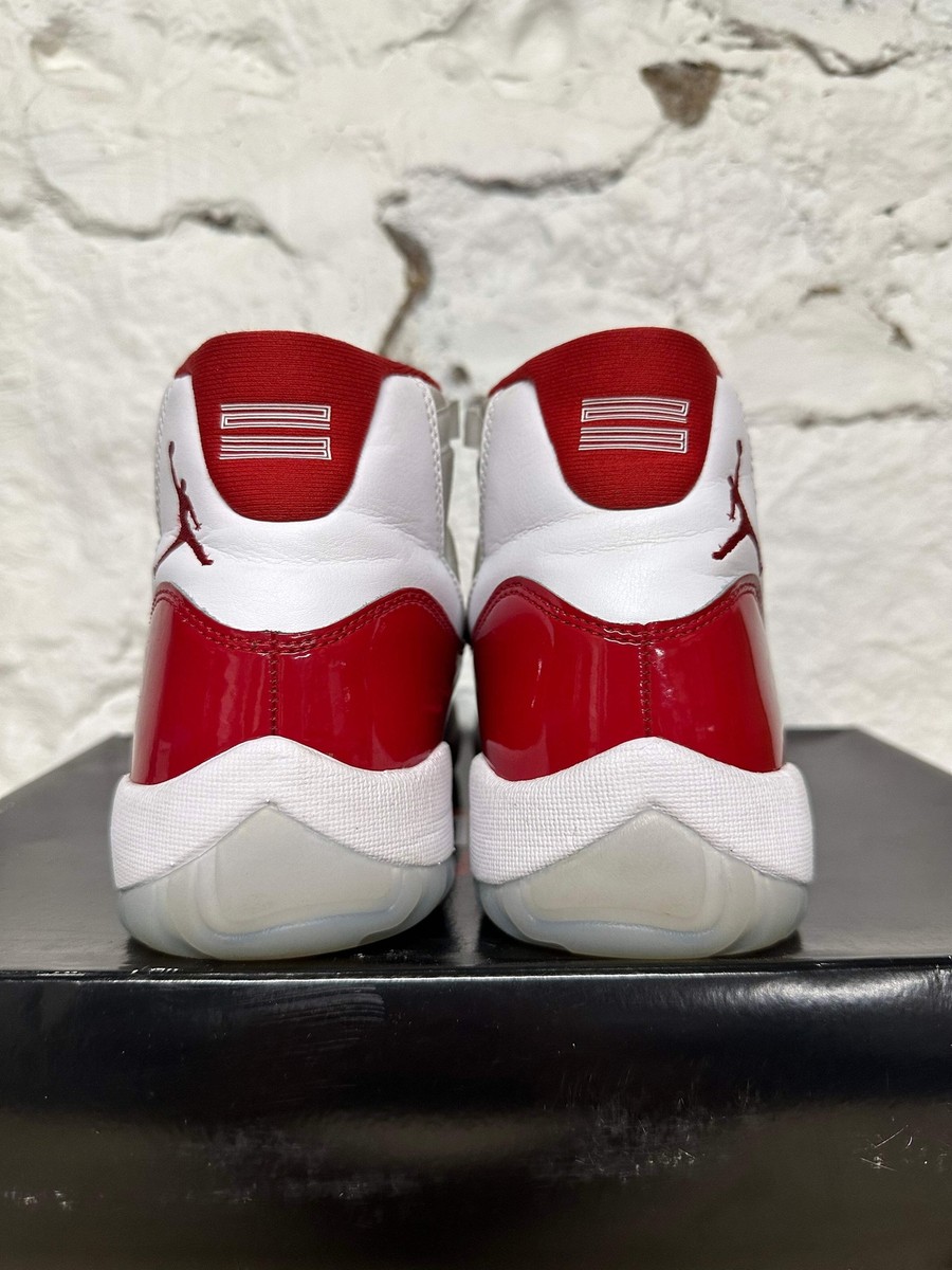 Air Jordan 11 Retro 'Cherry' Men's Size 10 Pre-owned Sneakers