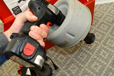 Ridgid Kollmann K-39B Drain Cleaning Snake Machine Cordless Ridgid Kollmann K-39B Drain Cleaning Snake Machine Cordless