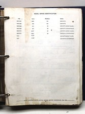 Catalogo Dati Motore Chevrolet Motors 1953-1973 Corvette + Telaio + Ricambi Carrozzeria 1971 