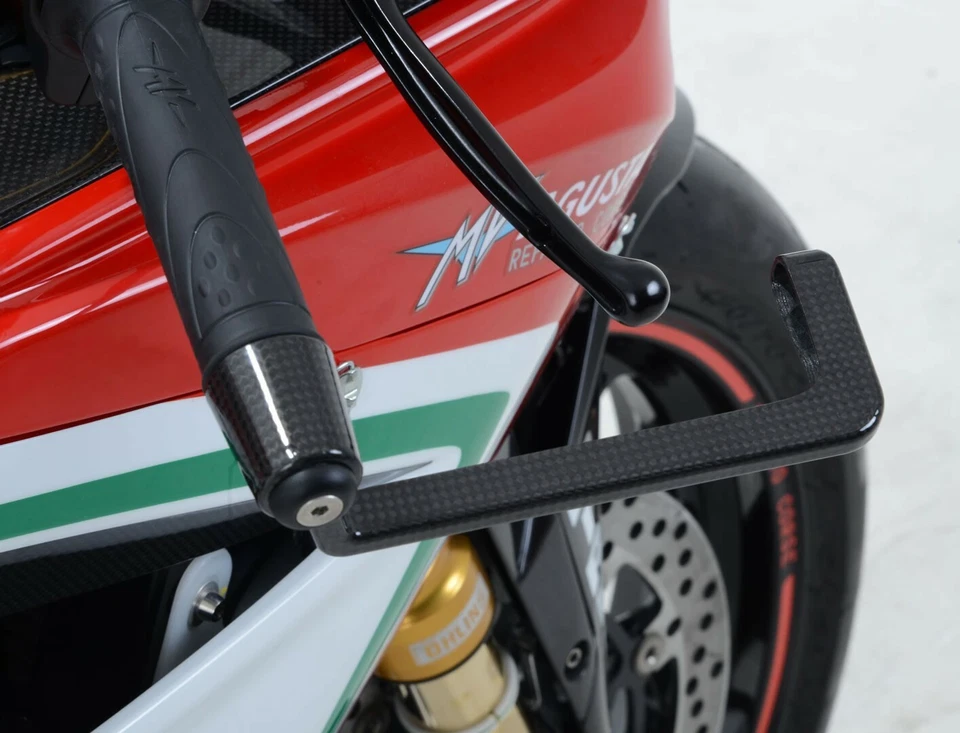 SALE - R&G Carbon Fibre Brake Lever Guard for  MV Agusta F41000R 10- F4RR RC 15- - Image 3 of 3