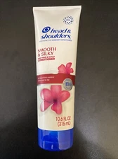 Head and Shoulders Dandruff Conditioner, Smooth and Silky, 10.6 fl oz