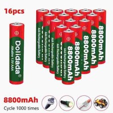 Batería AAA Recargable 1.5V 8800mAh Batería NI-MH para Juguete de Luz Led MP3 Nueva