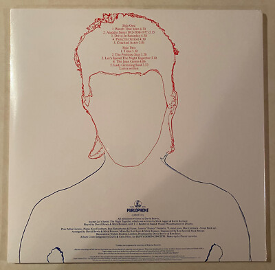 DAVID BOWIE Aladdin Sane 45th Anniversary Limited Edition SILVER