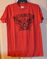 Washington Capitals EastvaleTee - Men Small NEW Old Time Hockey NHL New!