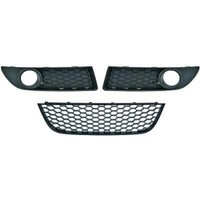 Satz Passend FüR StoßStangen Grille VW Polo Baujahr 05-09 Gti Optik