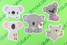 Cute Koalas Laptop Stickers Decals Lot Of 5 Style 5