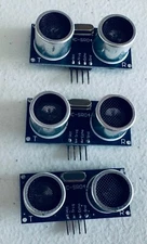 Ultrasonic Sensor Module HC-SR04 Distance Measuring Sensor. Lot of 3 Pcs