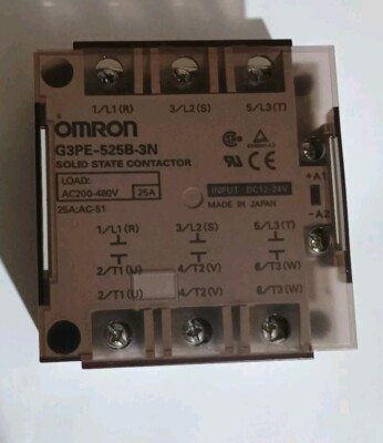 G3PE-525B-3N OMRON Phototriac 25A Dreiphasen-Statisches Relais, Panelmontage