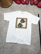 Vintage Single Stitch Fruit Of The Loom Shirt USA MADE Mens XL St. Thomas Resort