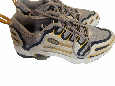 Reebok DMX White   Blue  Yellow  Up  Running Training Shoes Women Size 8