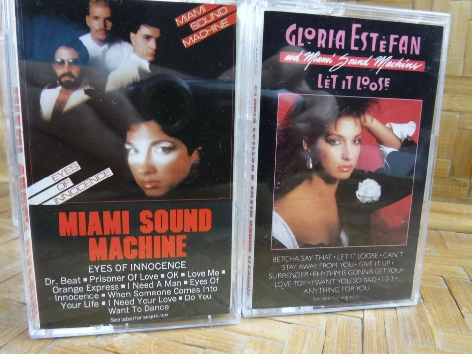 GLORIA ESTEFAN MIAMI SOUND MACHINE Cassette Tape Lot x 5 Latin Let It Loose - Image 3 of 4
