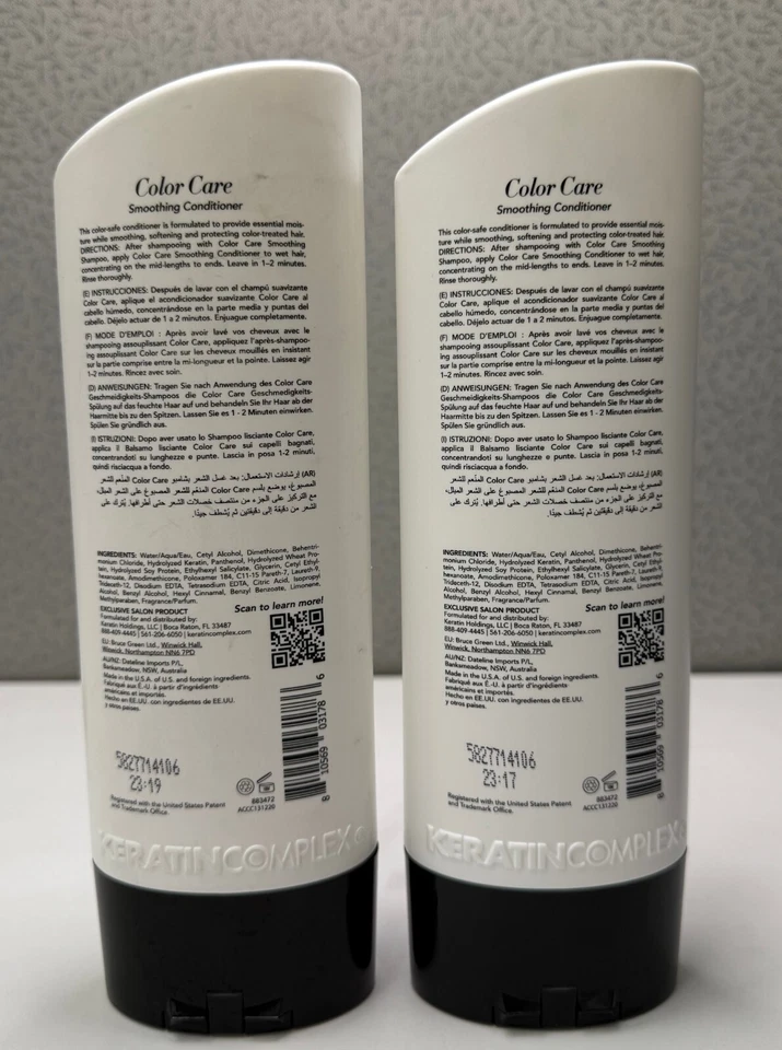 Keratin Complex Color Care Smoothing Conditioner 13.5 fl. oz. - Pack of 2 - Image 3 of 4
