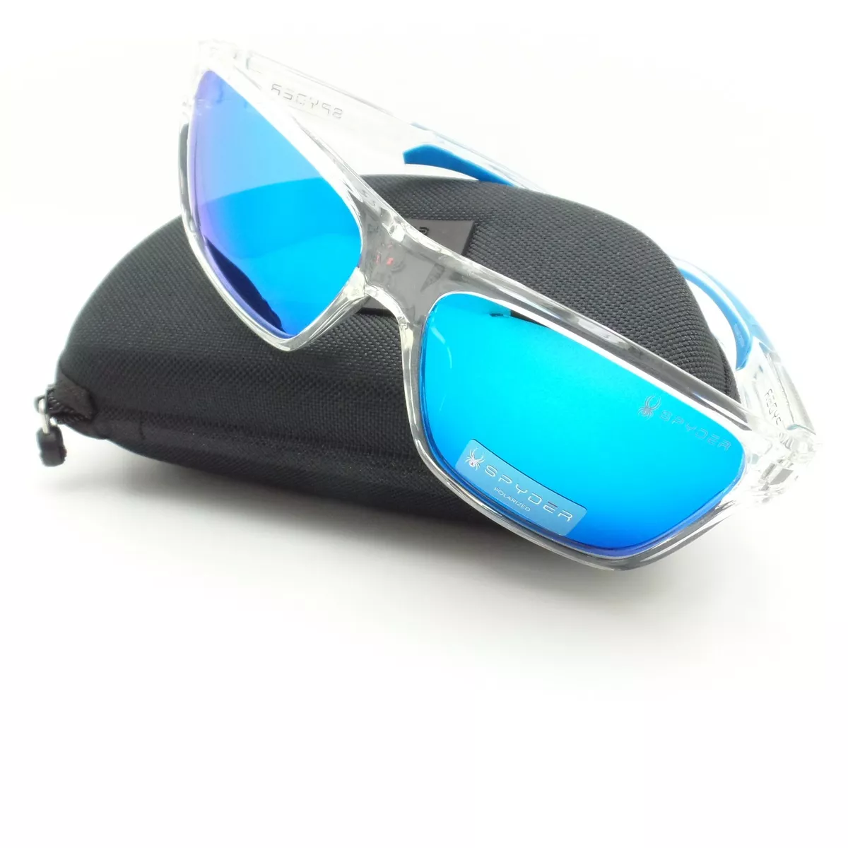 Spyder SP 6021 000 Ice Blue Polarized 58mm Sunglasses Authentic eBay
