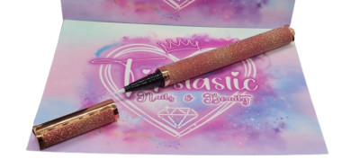 Liner Wimpernkleber - Pink Glitter - Clear Liner