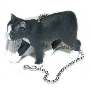 Black Manx Cat Ceiling Fan Pull Fp078 Ebay