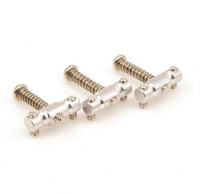 Tone Ninja Compensated Telecaster 1/4 Saddles (3), USA Made, Aluminum