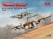 ICM 48302 Desert Storm US aircraft OV-10A and OV-10D+ 1991 1/48