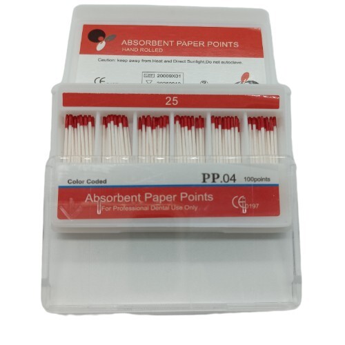 Dental Endo Treatment Absorbent Paper Greater Taper Points PP0.04 25# Dentistry - Picture 5 of 6