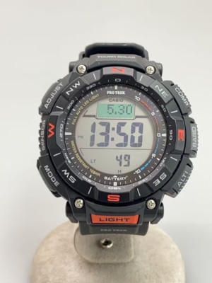 CASIO PRO TREK PRG-340-1JF Digital Solar Watch Rotating Bezel Outdoor From Japan