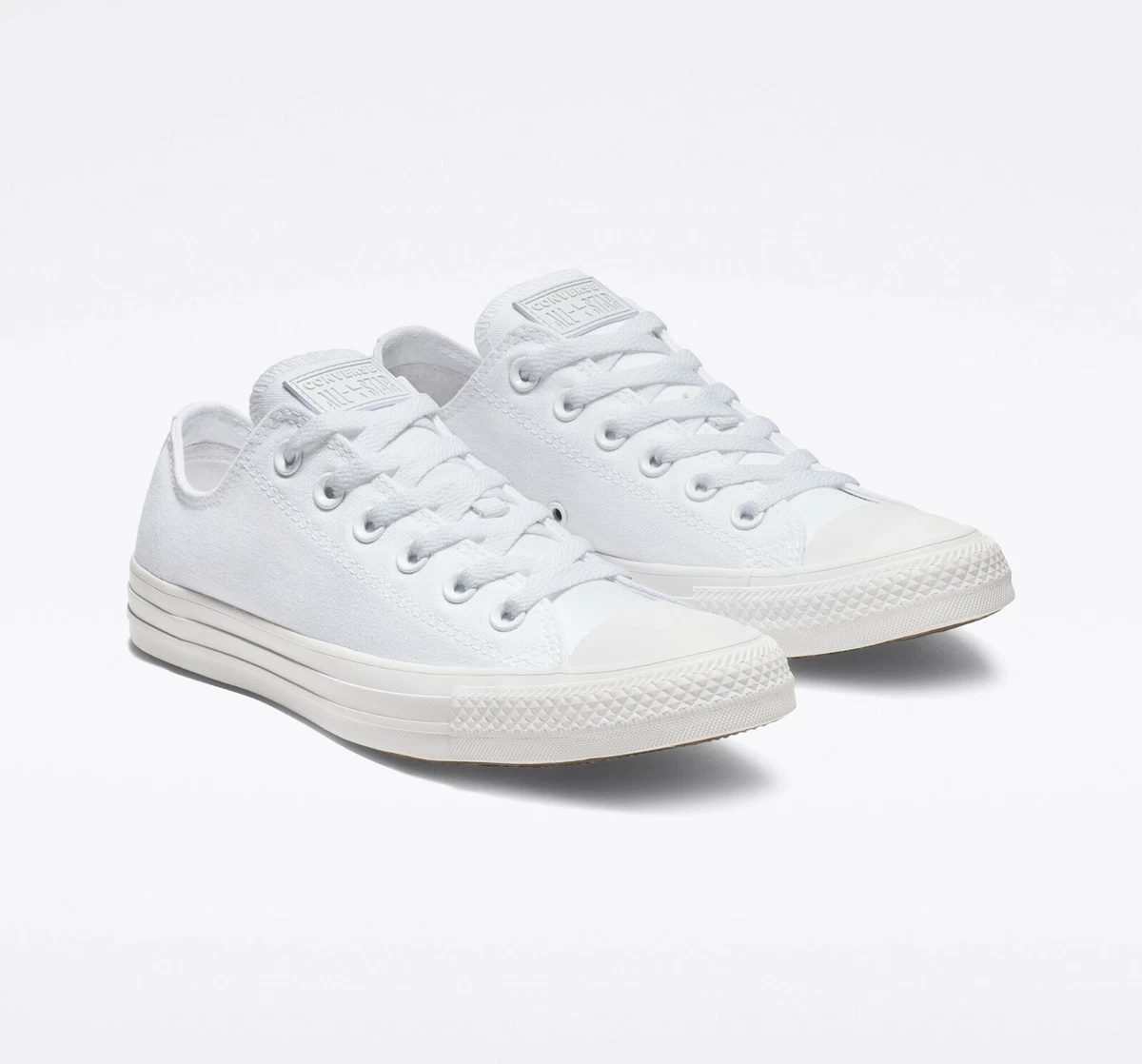 Converse Chuck Taylor All Star Low Top White Monochrome Canvas