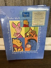 Pooh Photo 4" 6" Album Easy Pockets Photo Safe Pages Holds 150 prints
