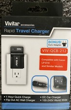 Vivitar Rapid Travel Wall Car Charger Model VIV-QCB-212 Brand New in Box