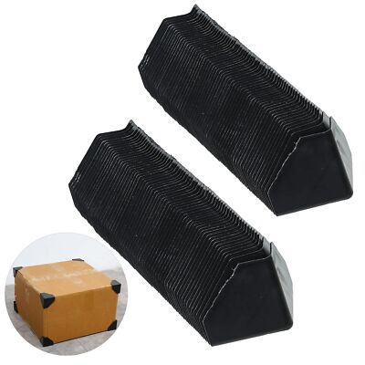 100 Pcs Carton Packing Corner Guard Frame Corner Protectors for Shipping Box