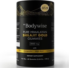 Be Bodywise Pure Himalayan Shilajit Gummies  With Ashwagandha, Gokshura  other