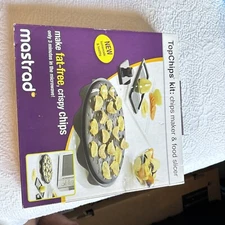 Mastrad chip maker & food slicer for microwave new in open box includes READ NEW
