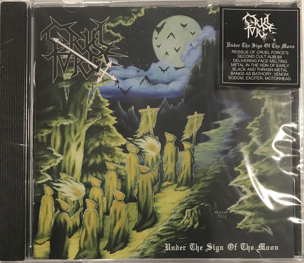 Cruel Force - Under The Sign Of The Moon CD 2023 Shadow Kingdom