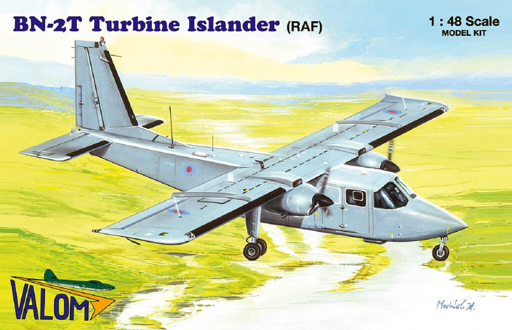 VALOM・ヴァロム 1/48 BN-2/BN-2N アイランダー Valom Models 1/48 Britten-Norman BN-2T Turbine Islander (RAF