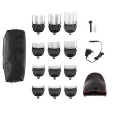 Remington Cordless Hair Clipper Quick Cut Pro 12 Guide Combs 1.5-25mm - HC4300