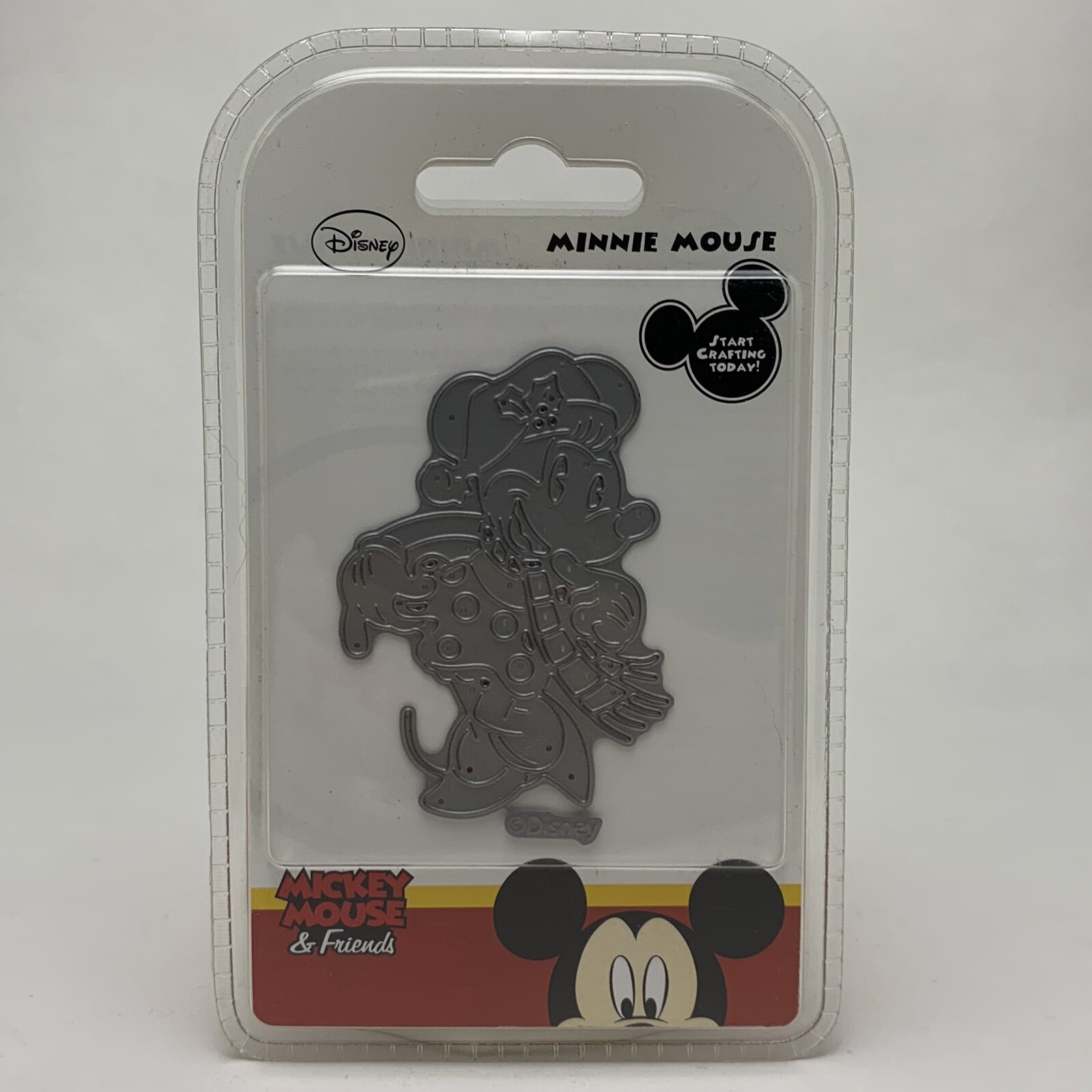 Disney Mickey Mouse & Friends - Minnie Mouse Cutting Die - Chirstmas Vintage New