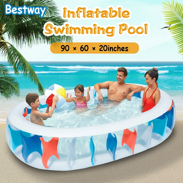 small inflatable swimming pool