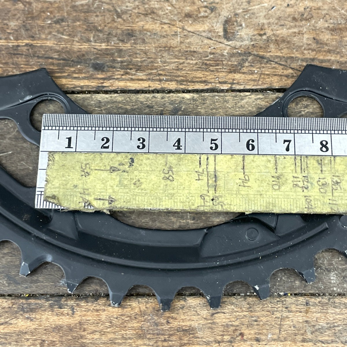 SHIMANO - けんゆ Vintage Shimano Chainring 44 Tooth 44t 4 Arm 104 BCD Mega 9