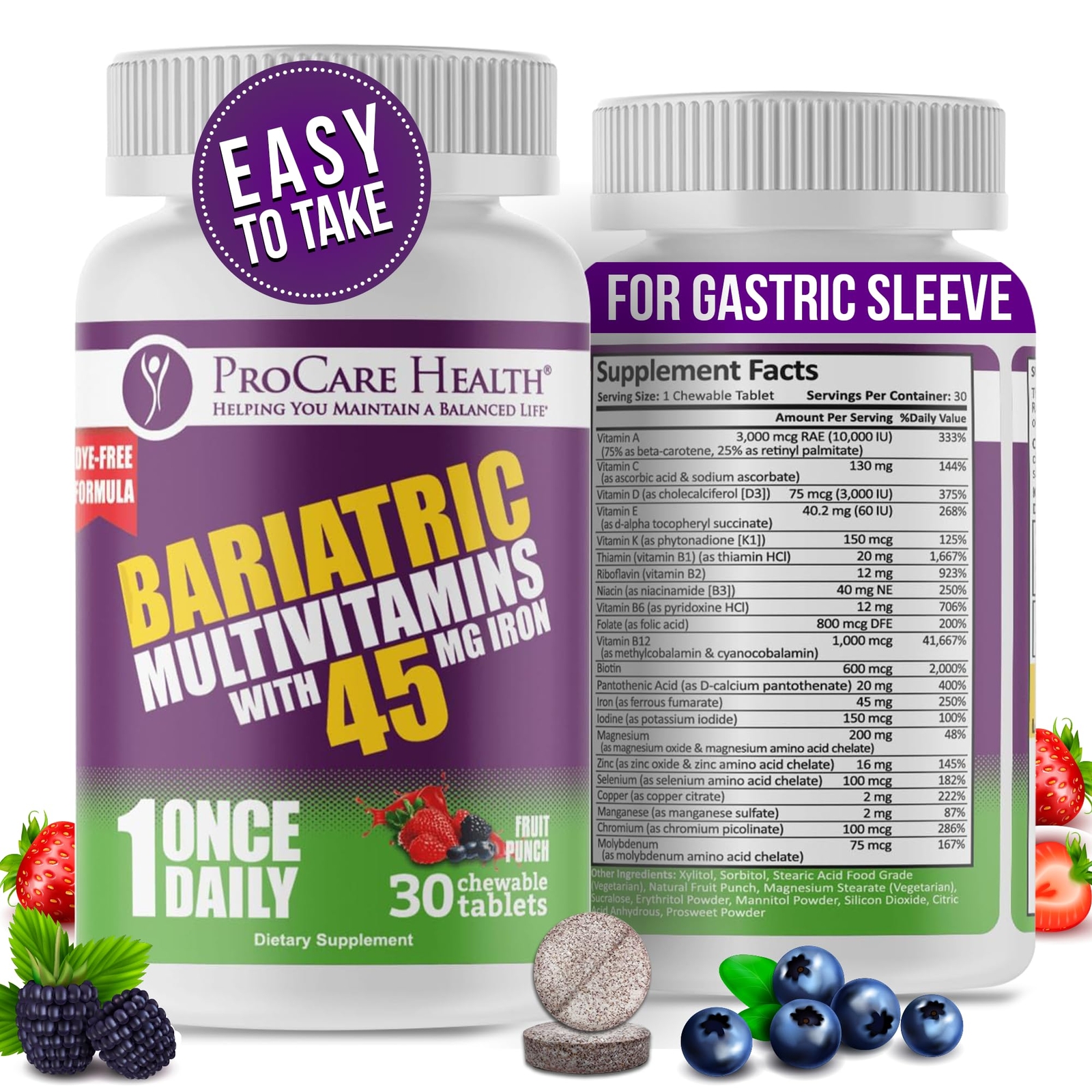 Once Daily Bariatric Multivitamin