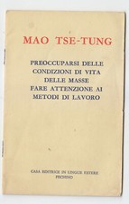HH770-CINA-MAO-TSE-TUNG-DBAJ O WARUNKI ŻYCIA