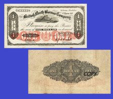 BRITISH NOTRH BORNEO 1 DOLLARS 1936 uk -Reproduktion