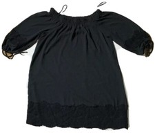 Preowned- Ann Taylor Loft 3/4 Sleeve Shoulder Dress Womens (Size M)