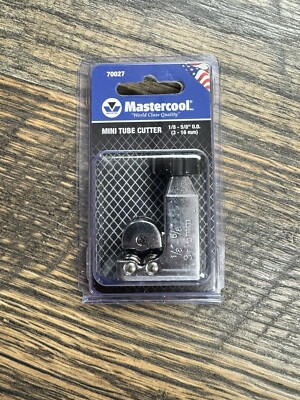 70027 Mini Tube Copper Pipe Tubing Cutter 1/8'' - 5/8'' Manufactured by Mastercool