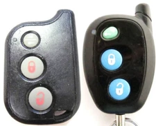 keyless remote key fob FCC ID ELVATGA 07S3BPR alarm control transmitter starter