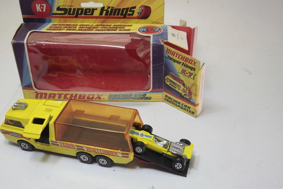 Matchbox  super Kings  Superkings K 7 camion auto da corsa - Immagine 3 di 4