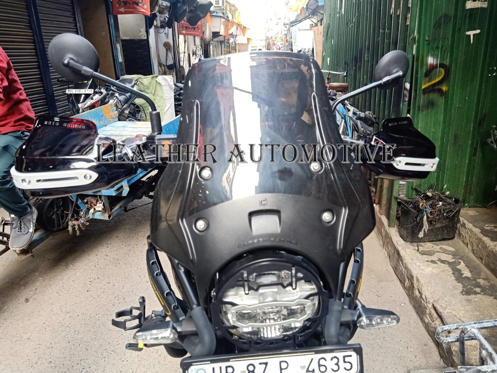 Fit For Royal Enfield New Himalayan Guerrilla 450 Tinted Black Hand Guard Kit