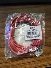 10FT Cat6 RJ45 Ethernet Patch Cable Red